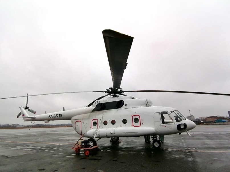 Третий в этом году новый вертолет прибыл в Коми 
